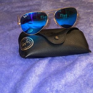 RAY-BAN P Aviator Sunglasses